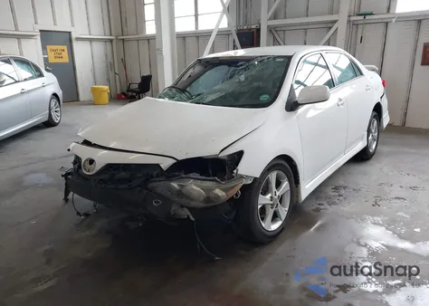 2011 Toyota Corolla S из США, поврежденный, VIN 2T1BU4EE2BC731353